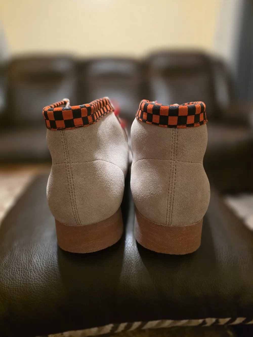 The Clarks Wallabee Evo Hellfire Club from the Stranger Things x Clarks